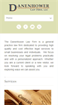 Mobile Screenshot of danenhowerlaw.com